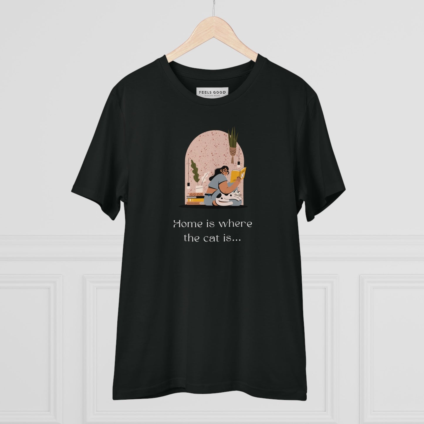 Organic Cotton 'Cat Sweet Cat' Funny Cat T-shirt - Fun Cat T shirt