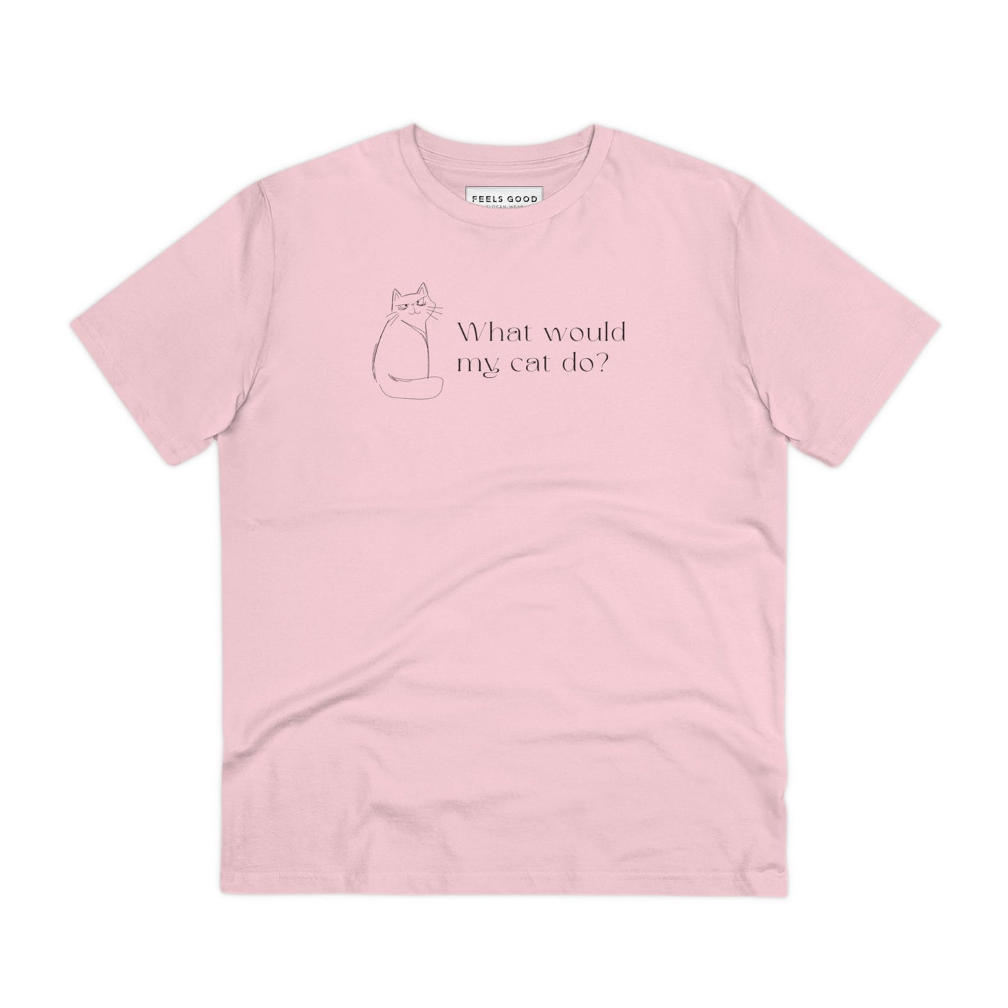 Stand out with this funny cat t shirt – Organic Cotton 'Copy Cat' Funny Cat T-shirt, a pet favorite!
