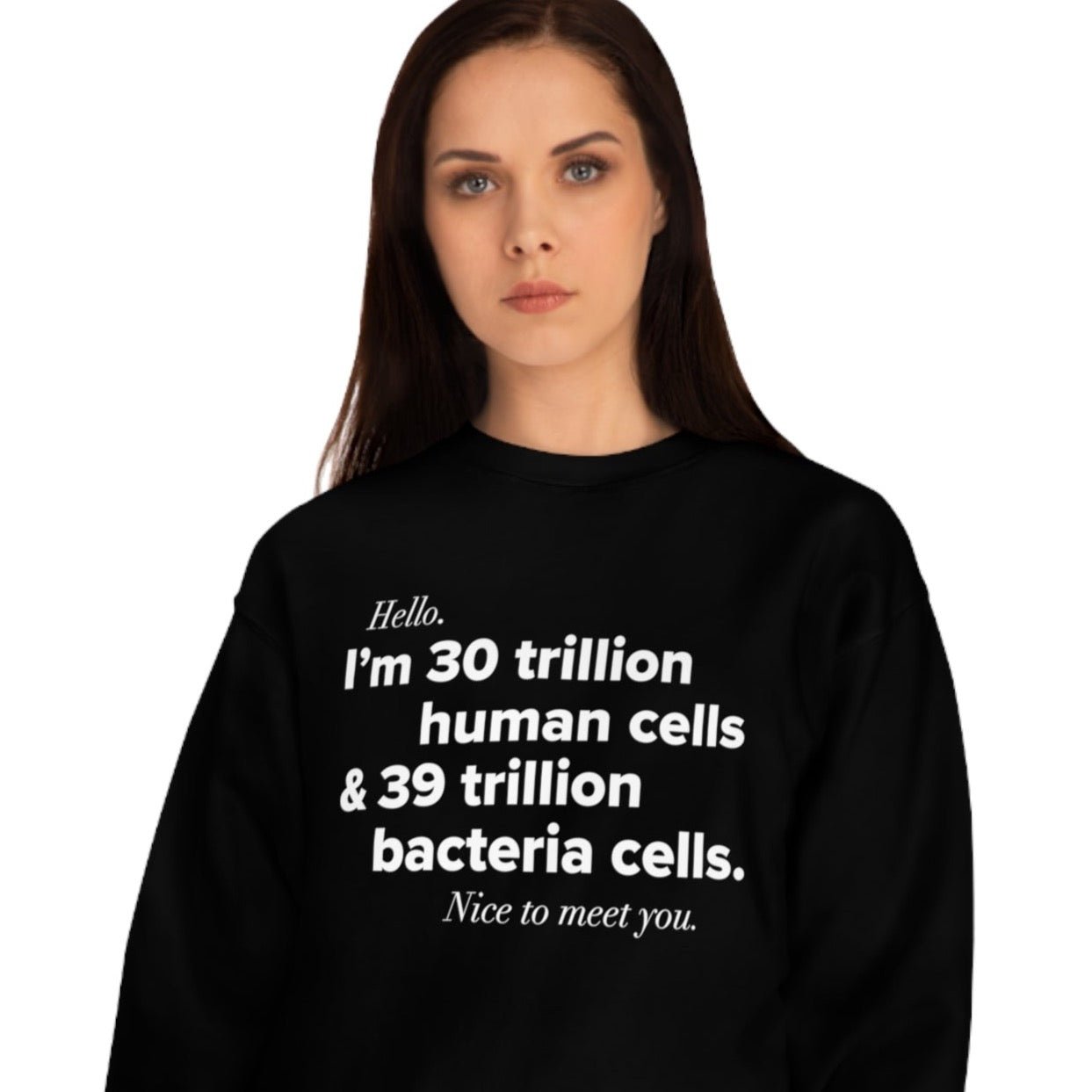 Organic Cotton 'Human Cells' Fun Facts Sweatshirt