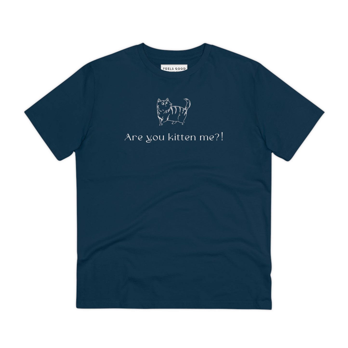 Animal lovers gift: funny 'Kittening Me' cat t-shirt