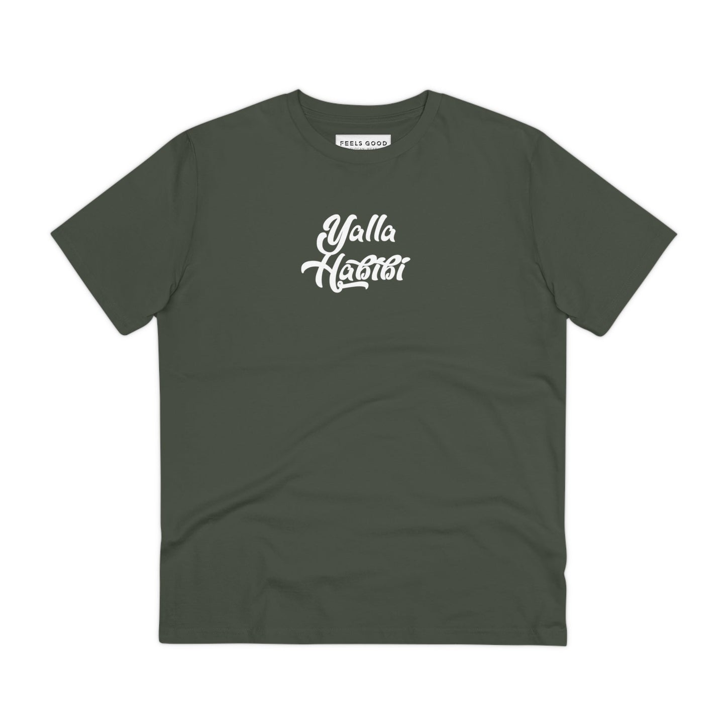 Organic Cotton 'Let's Go My Love' Arabic T-shirt - Hip Hop Tshirt - street clothing