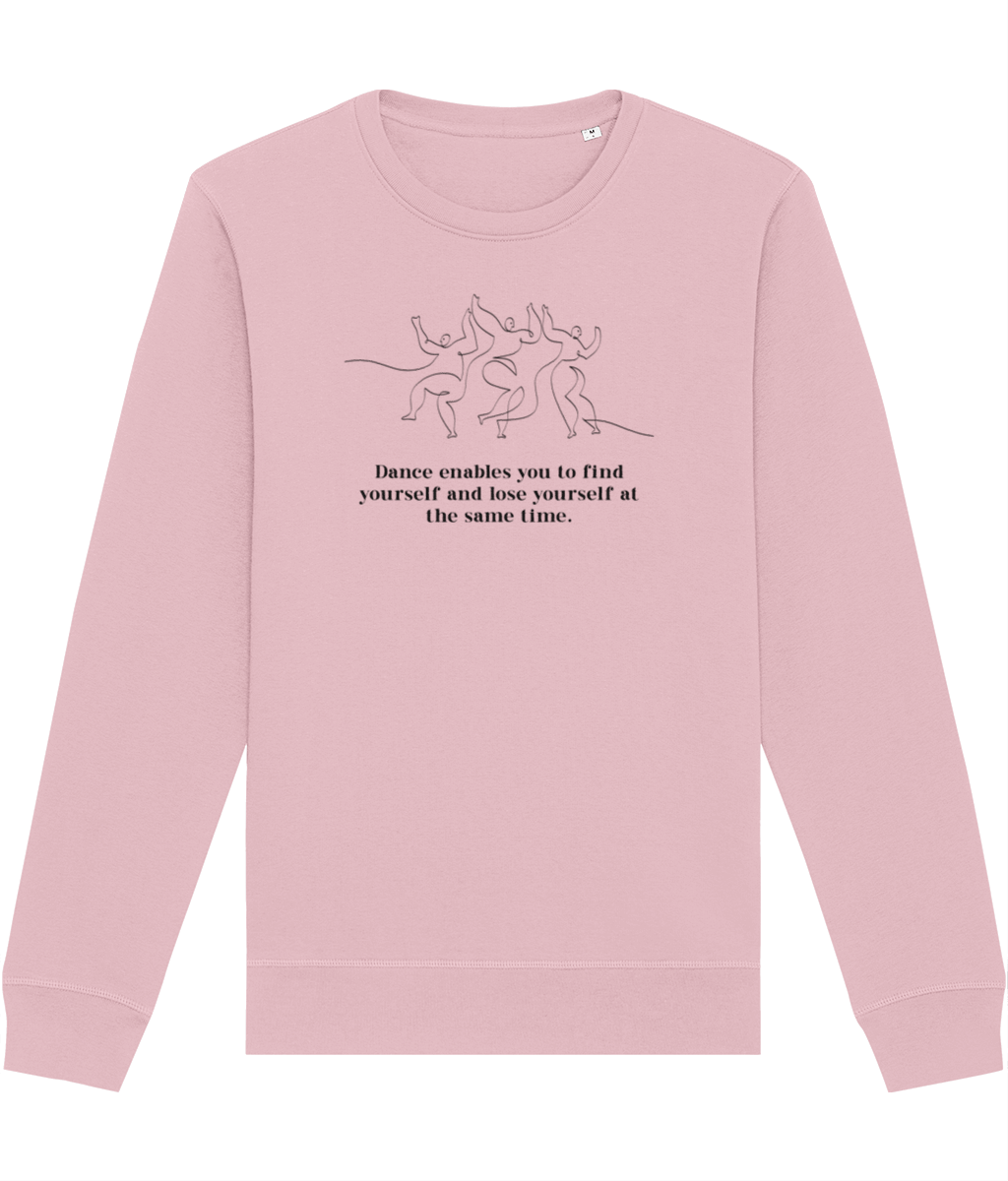 Express yourself: Organic cotton with the 'Dance' mantra.