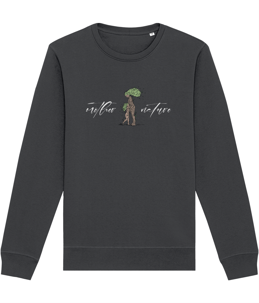 Love nature? The organic cotton 'Mother Nature' eco sweatshirt is perfect for eco-conscious travelers.