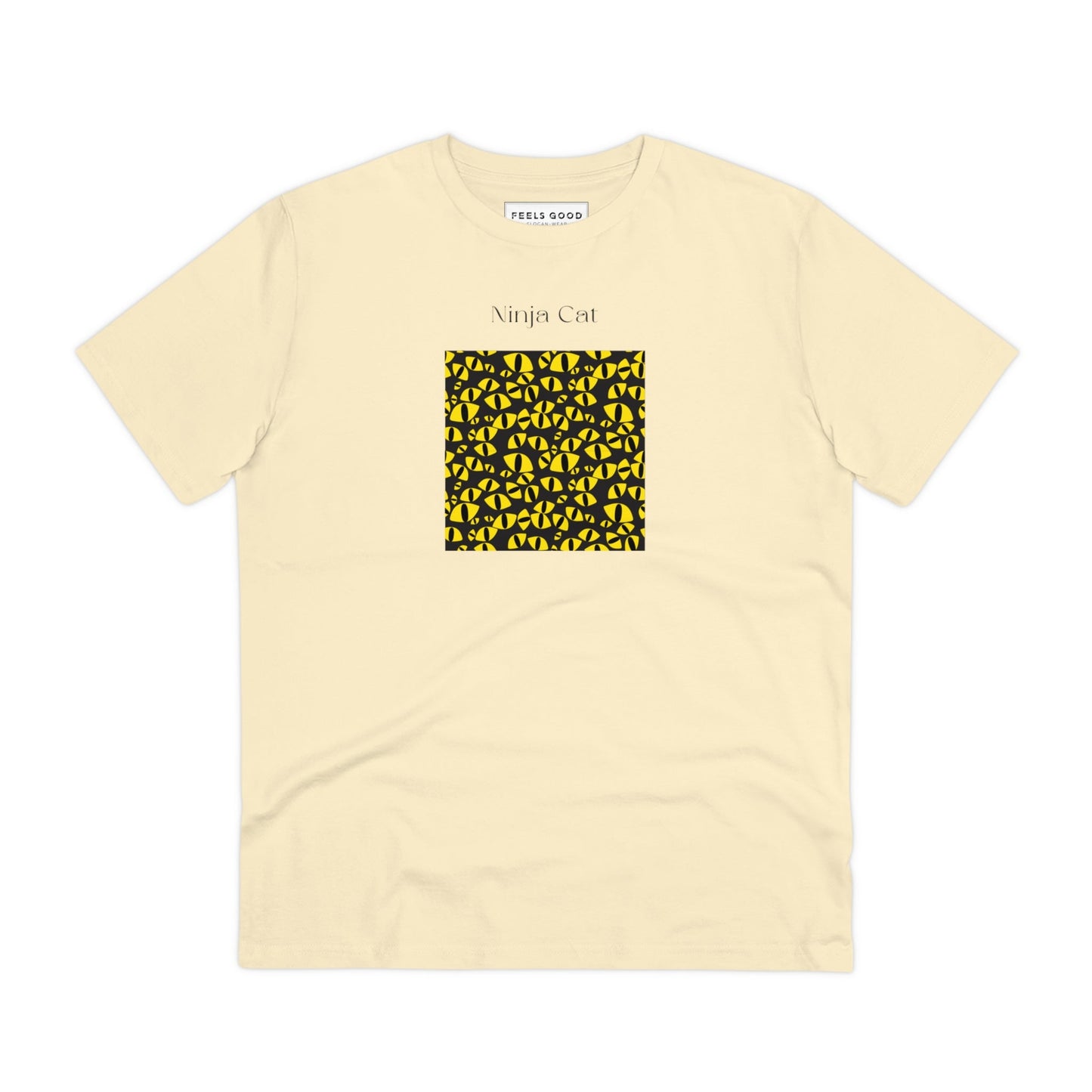 Eco-friendly Ninja Cat Funny Cat T-shirt for all cat lovers