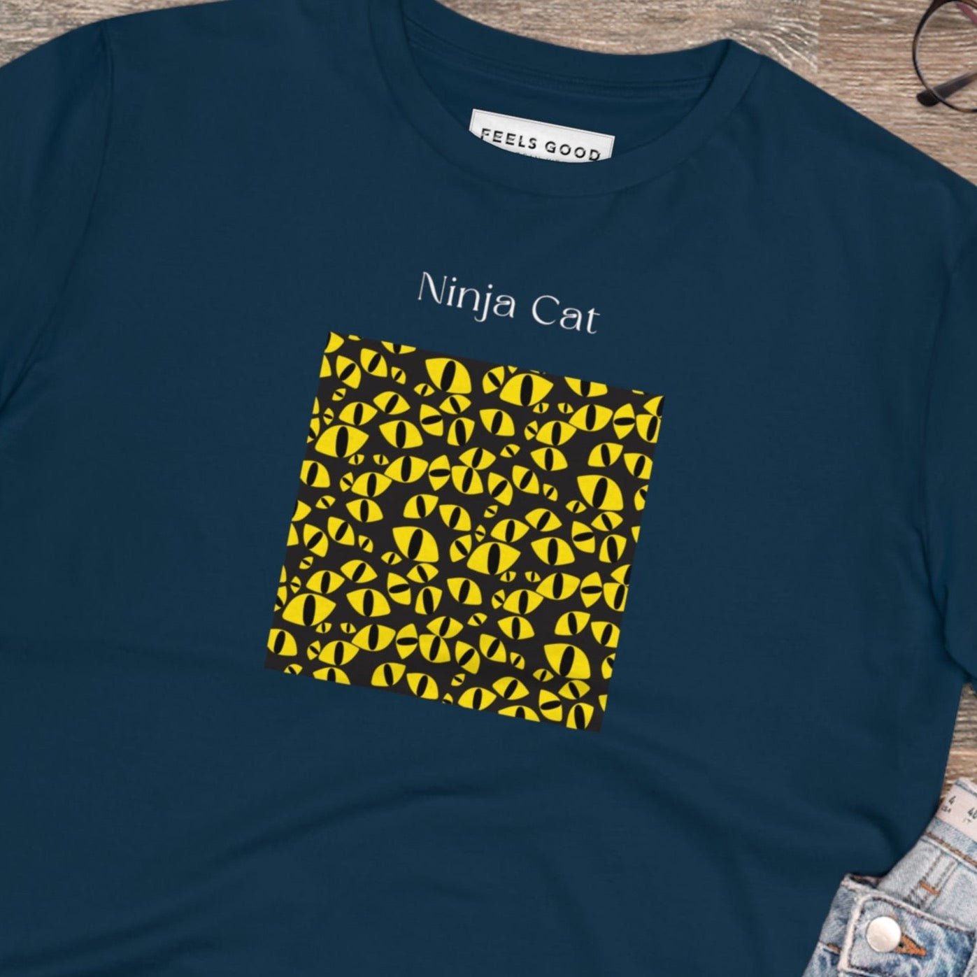 Ninja Cat Funny Cat T-shirt for casual cat lovers
