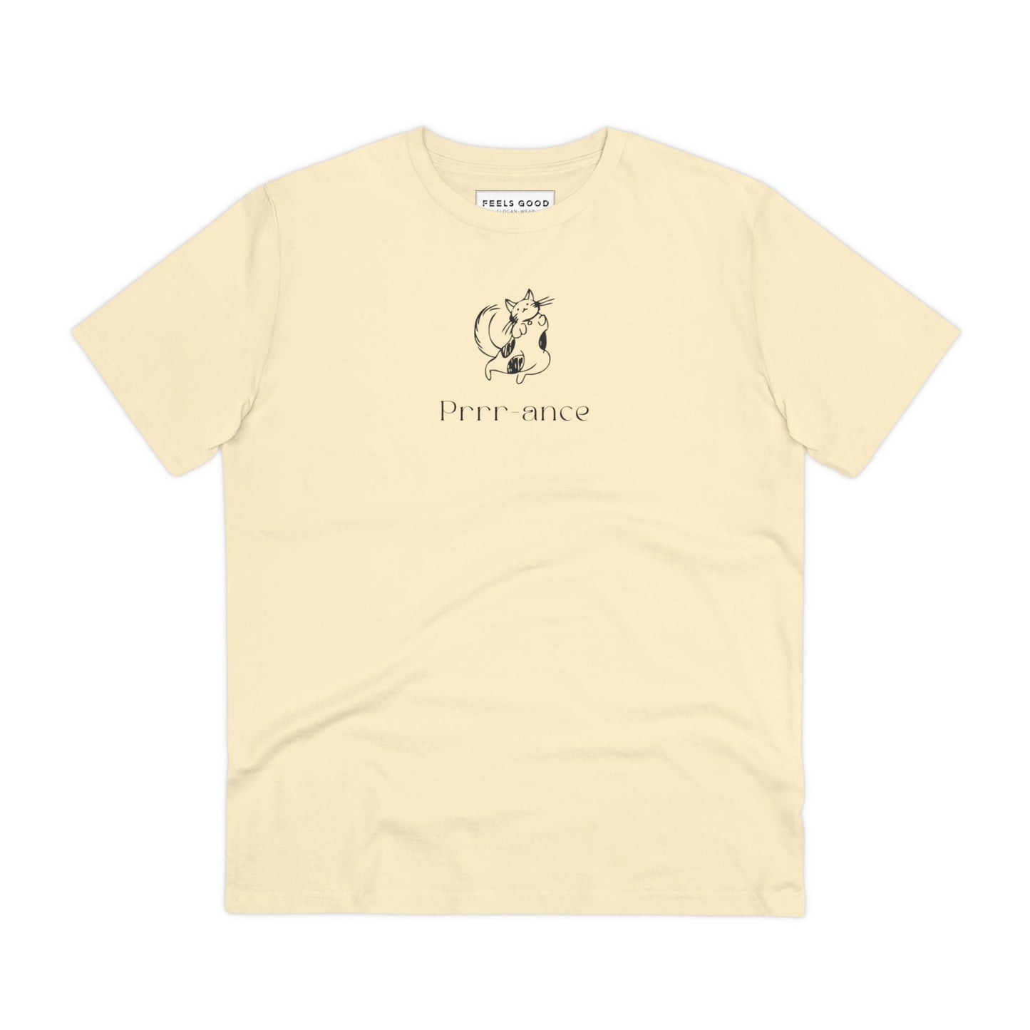 Organic Cotton 'Prance' Funny Cat T-shirt - Fun Cat T shirt