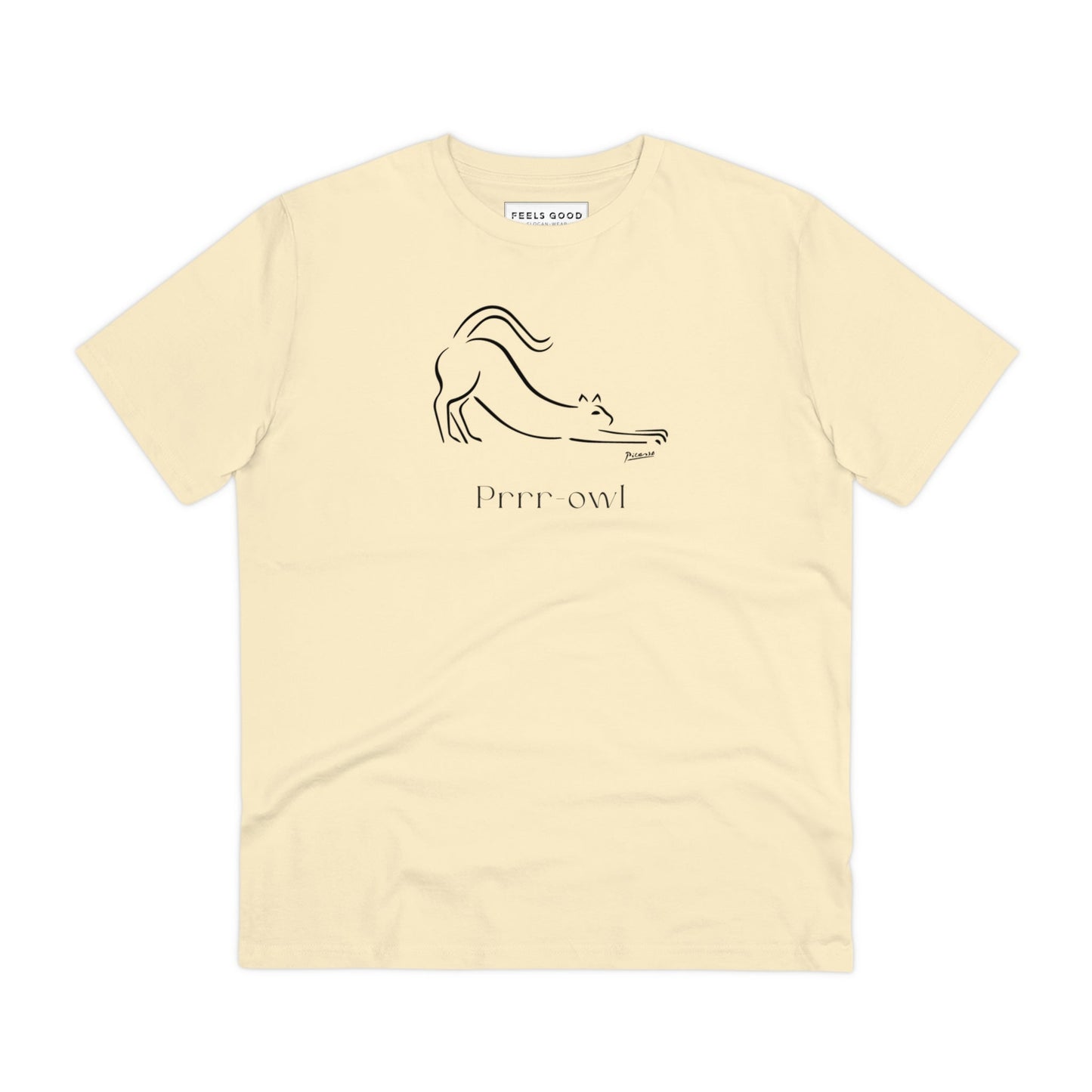 Organic Cotton 'Prowl' Funny Cat T-shirt – ideal animal lovers gifts for every pet fan.