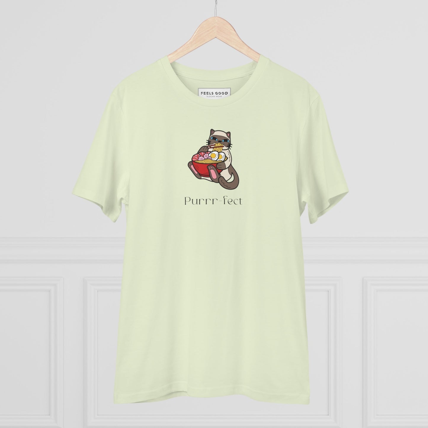 Funny cat T-shirt with cute design for cat lovers