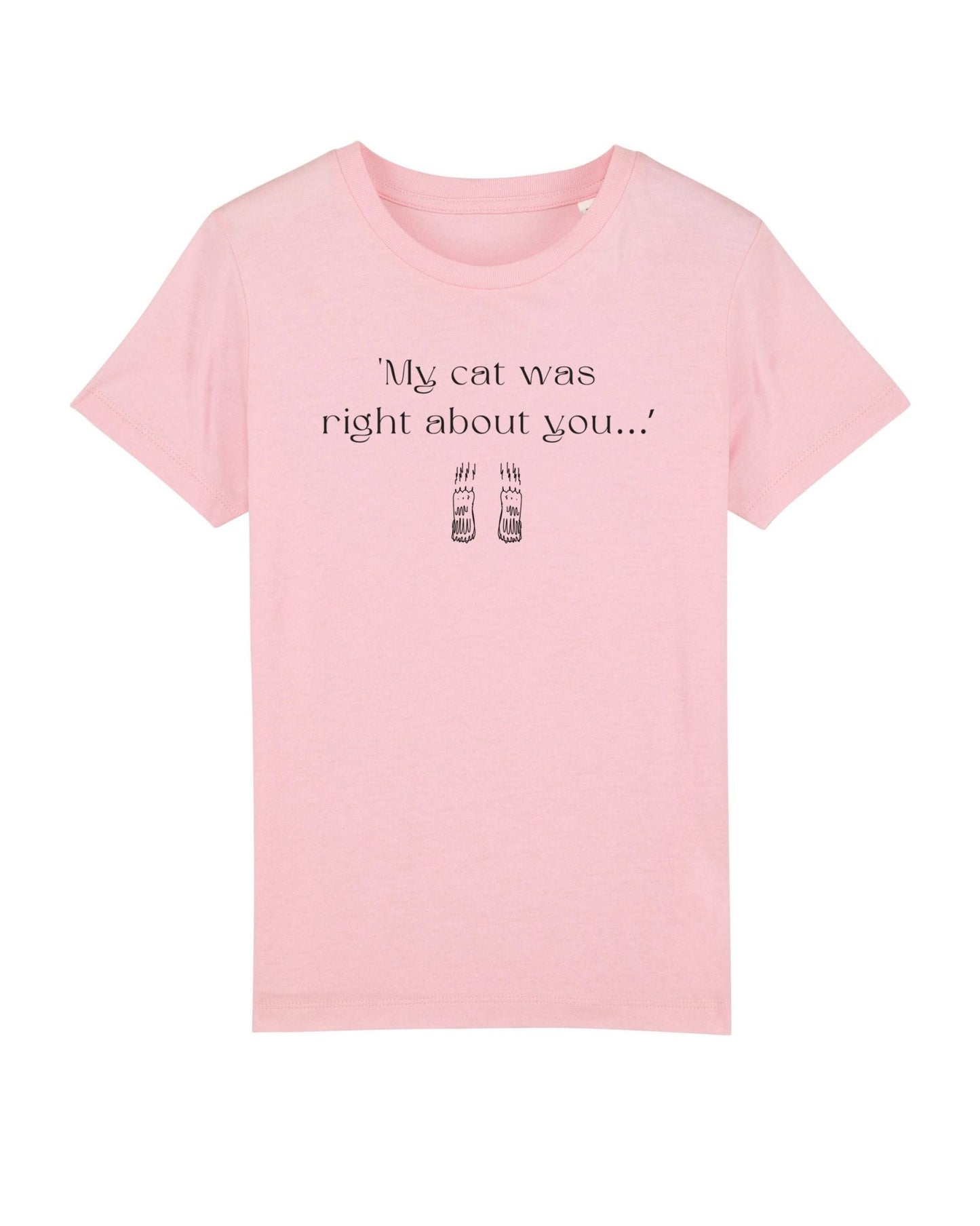Organic Cotton 'The Cats Truth' Kids Funny Cat T-shirt – playful hello kitty and frends clothes