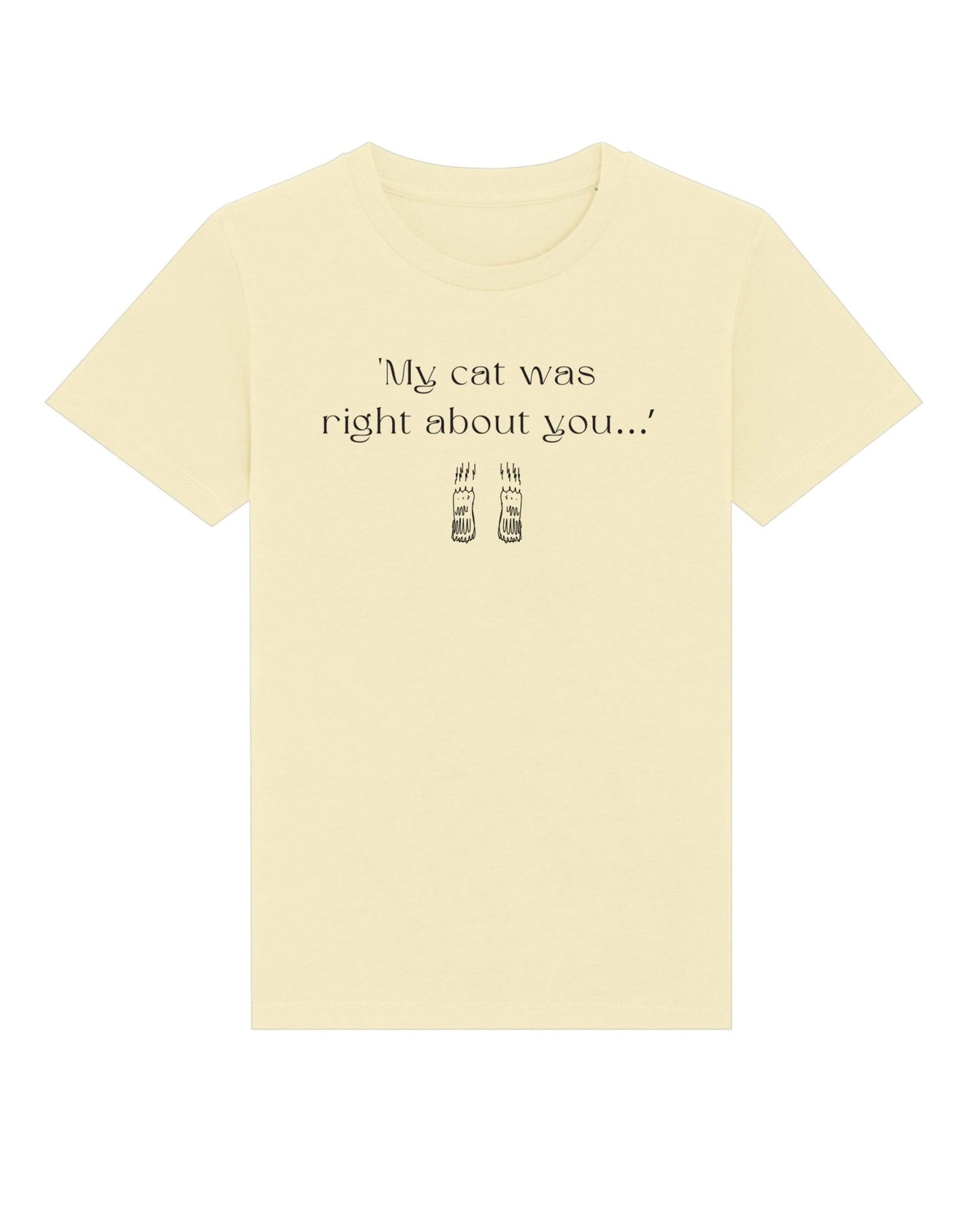 Organic Cotton 'The Cats Truth' Kids Funny Cat T-shirt – found at hello kitty shop