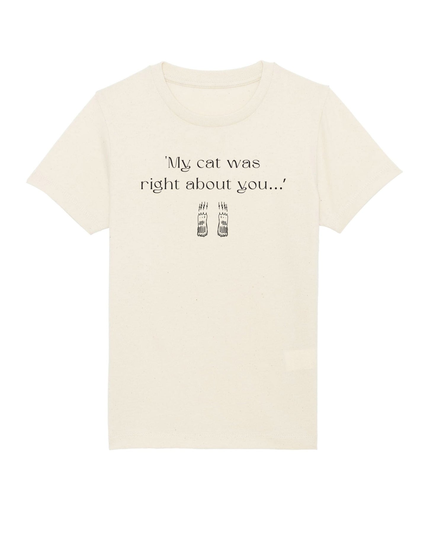 Organic Cotton 'The Cats Truth' Kids Funny Cat T-shirt – trending clothes hello kitty lovers