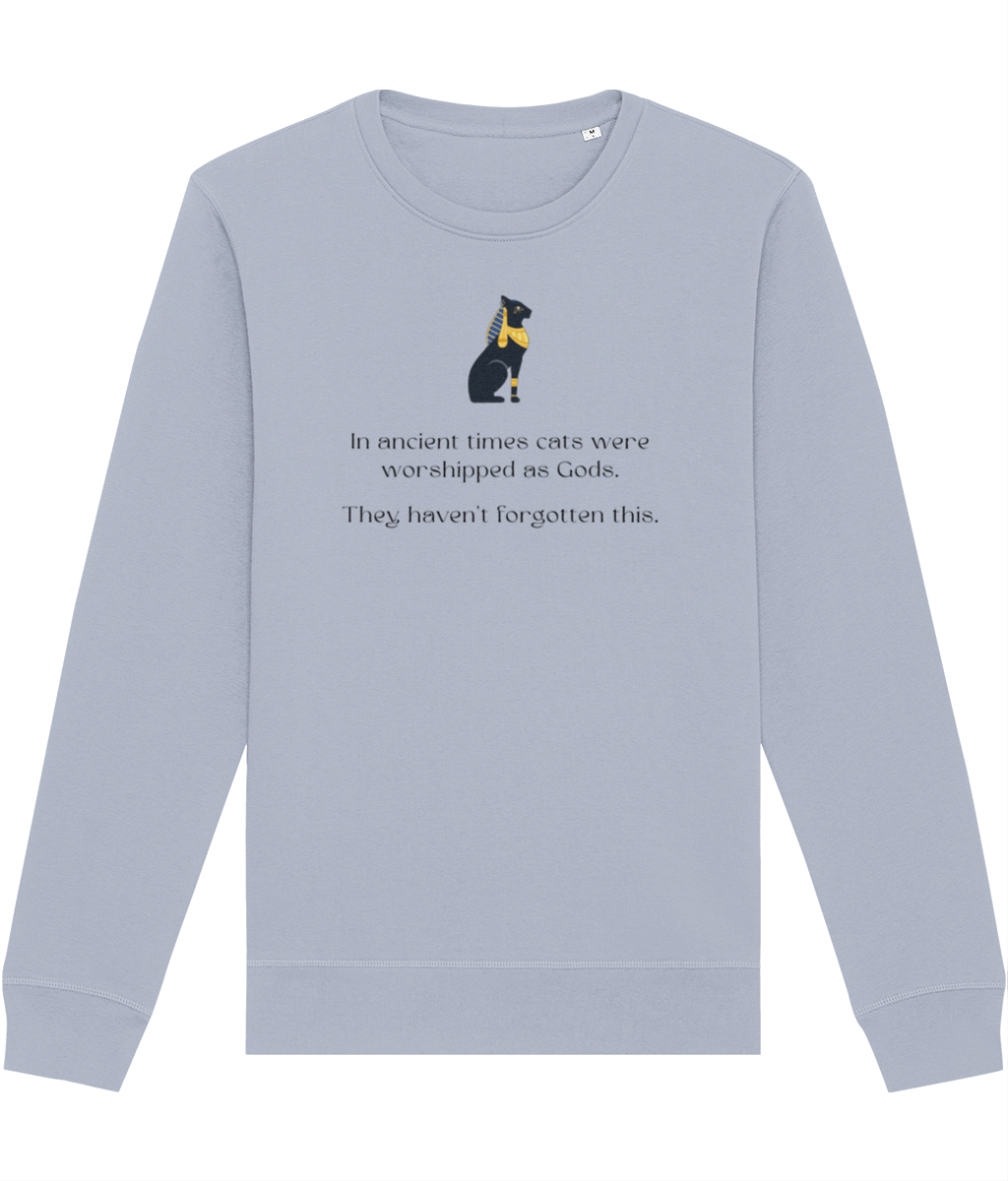 'The Egyptian Cat' Funny Cat Sweatshirt – perfect animal lover sweatshirts gift
