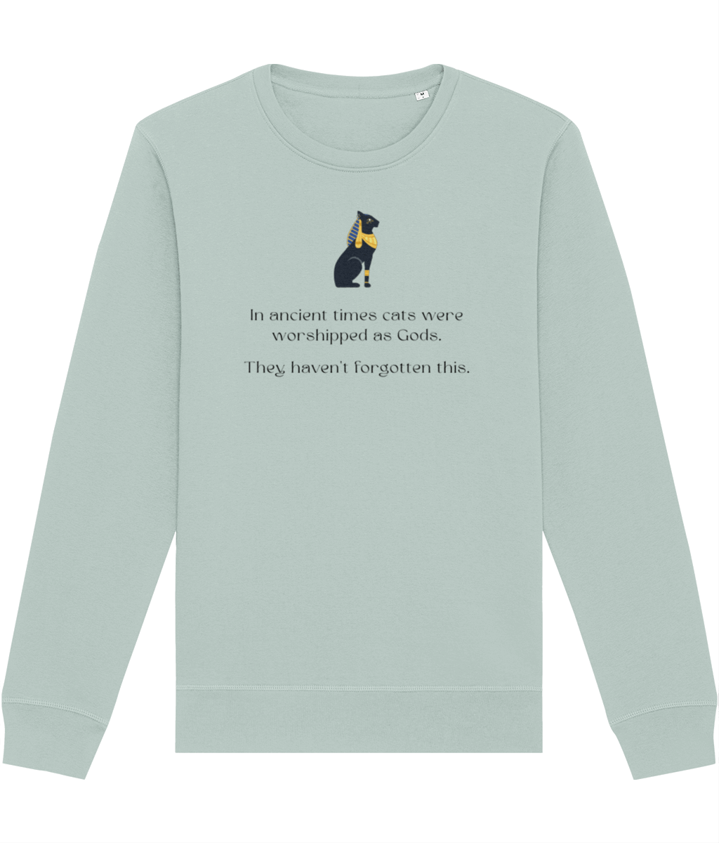 Funny Cat Sweatshirt in soft organic cotton – perfect sweatshirt cats lovers wear