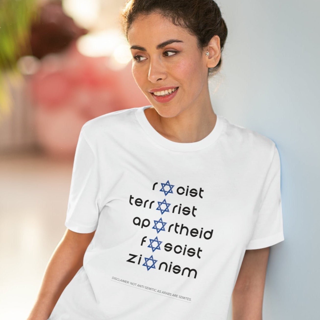 Wear the cause with pride – Palestine 'Zionism' Organic Cotton T-shirt for conscious style