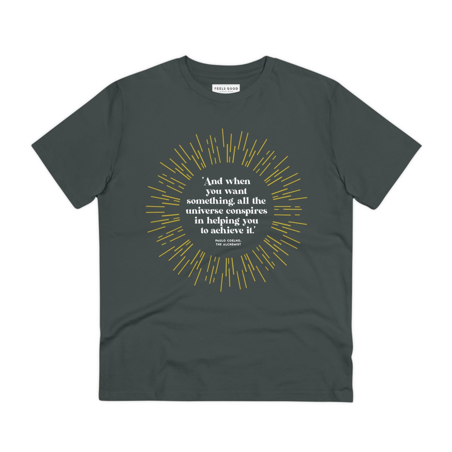 Positive 'The Alchemist's' Organic Cotton T-shirt - Eco Tshirt