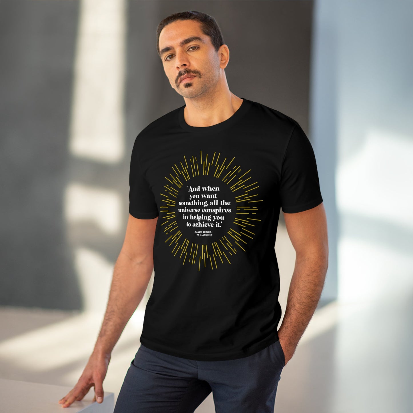 Positive 'The Alchemist's' Organic Cotton T-shirt - Eco Tshirt