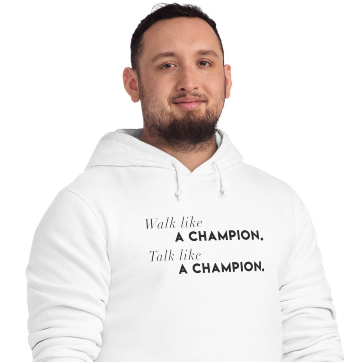 Reggae 'Champion' Buju Banton Organic Cotton Hoodie - The ultimate mens streetwear hoodie for urban style.