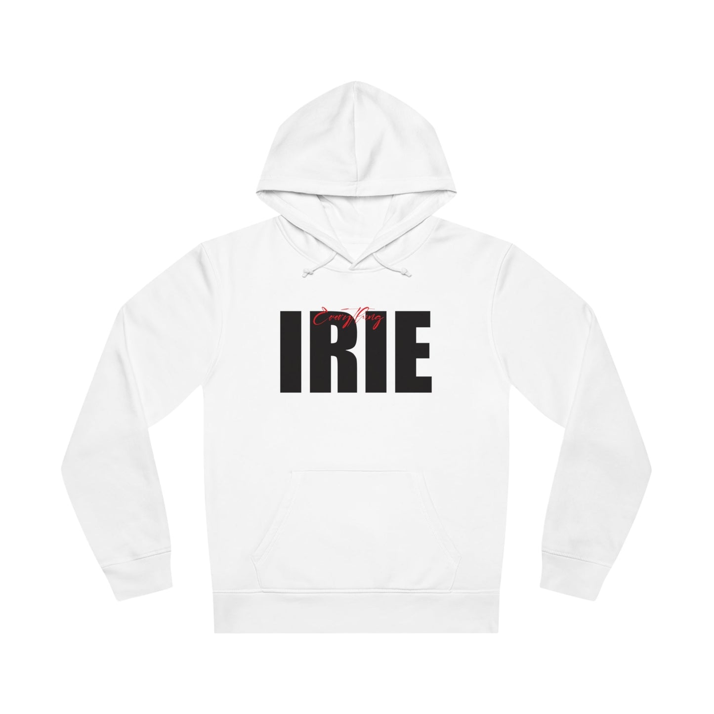 Reggae 'Everything Irie' Organic Cotton Hoodie – Eco hoodies perfect for reggae lovers
