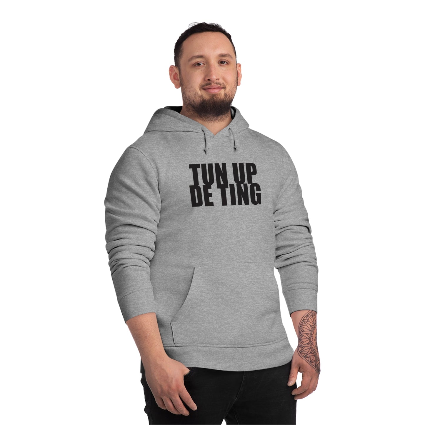 Reggae 'Turn It Up' Organic Cotton Hoodie – bob marley hoodies uk reggae spirit