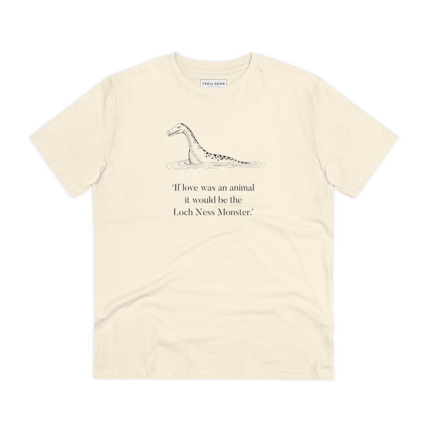 Show off Scottish phrases in style with the Scotland 'Nessie' organic cotton t-shirt!