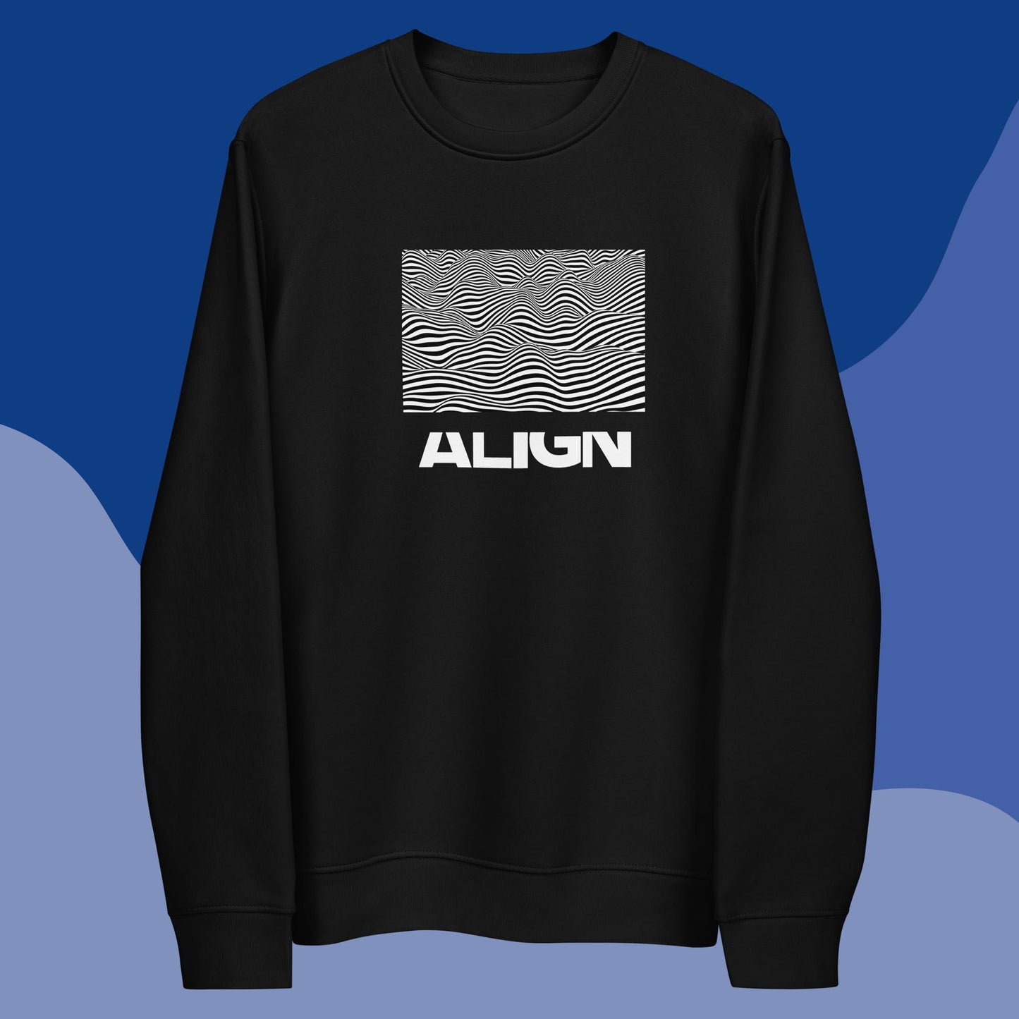 Unique best: Stand out with this 'Align' urban organic top.