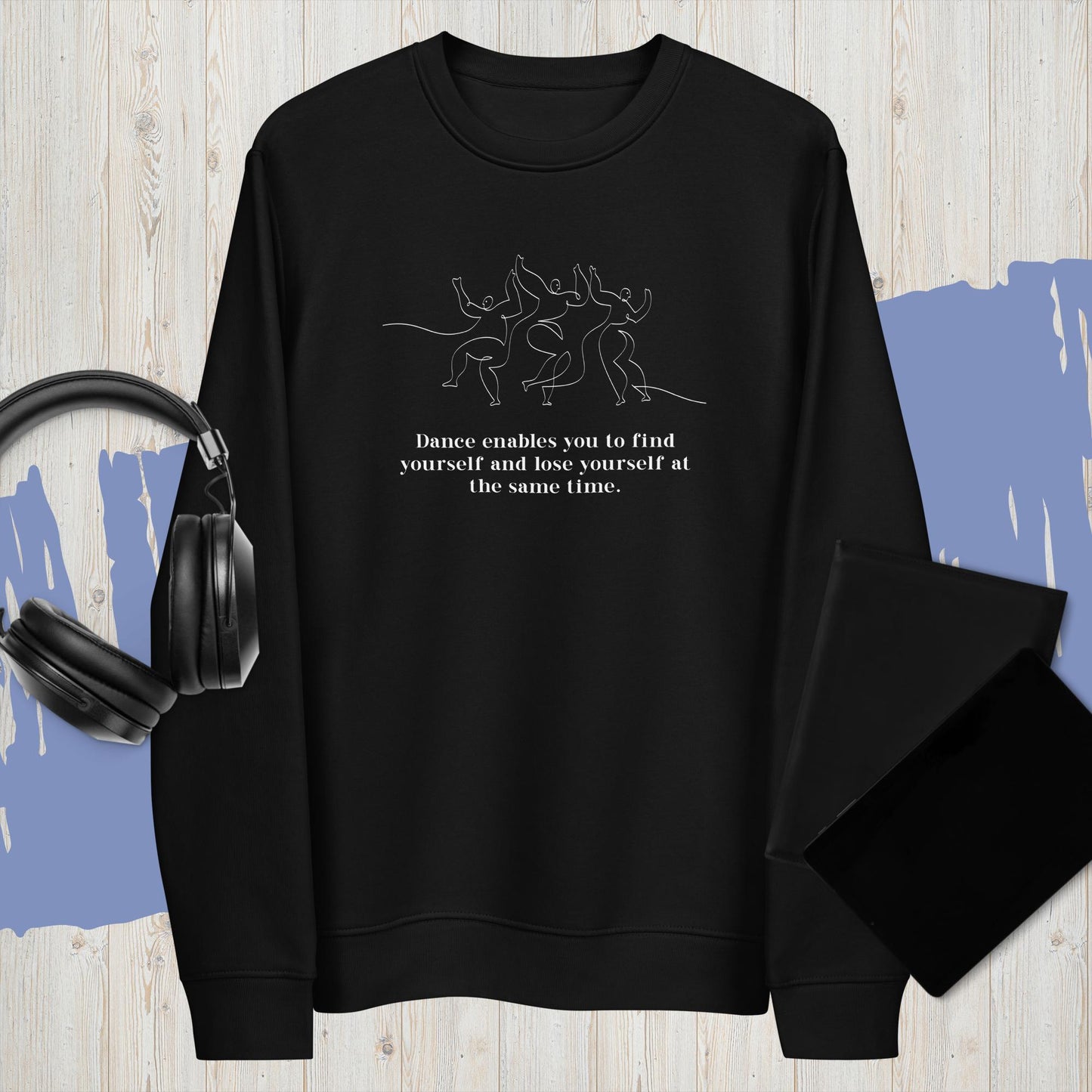 Let your body speak: 'Lose Yourself' organic cotton reminder.