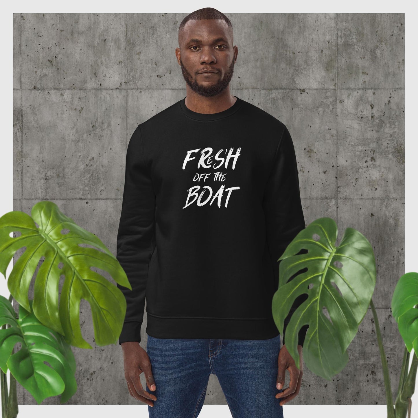Stylish Organic Cotton Sweatshirt for Men, Perfect for Every Season