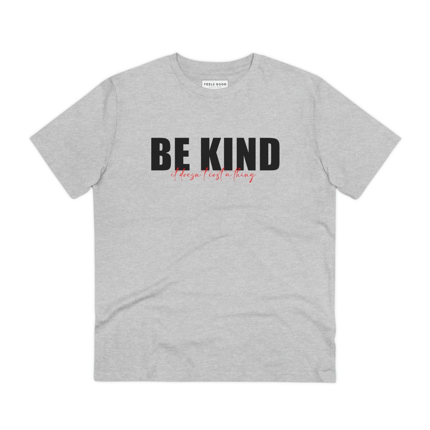 'Be Kind, It's Free' Urban Organic Cotton T-shirt: Inspiring.