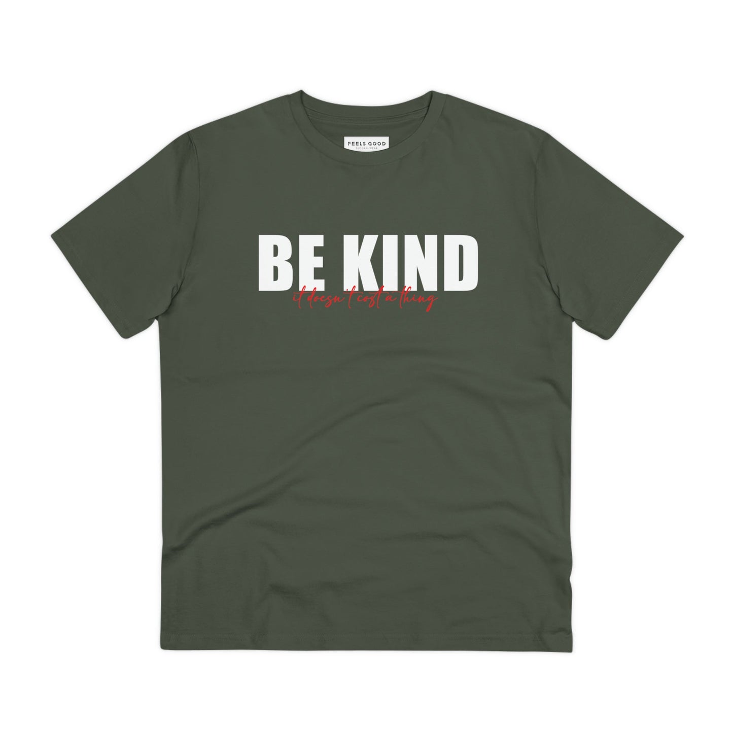 Urban 'Be Kind, It's Free' Organic Cotton T-shirt - Eco Tshirt
