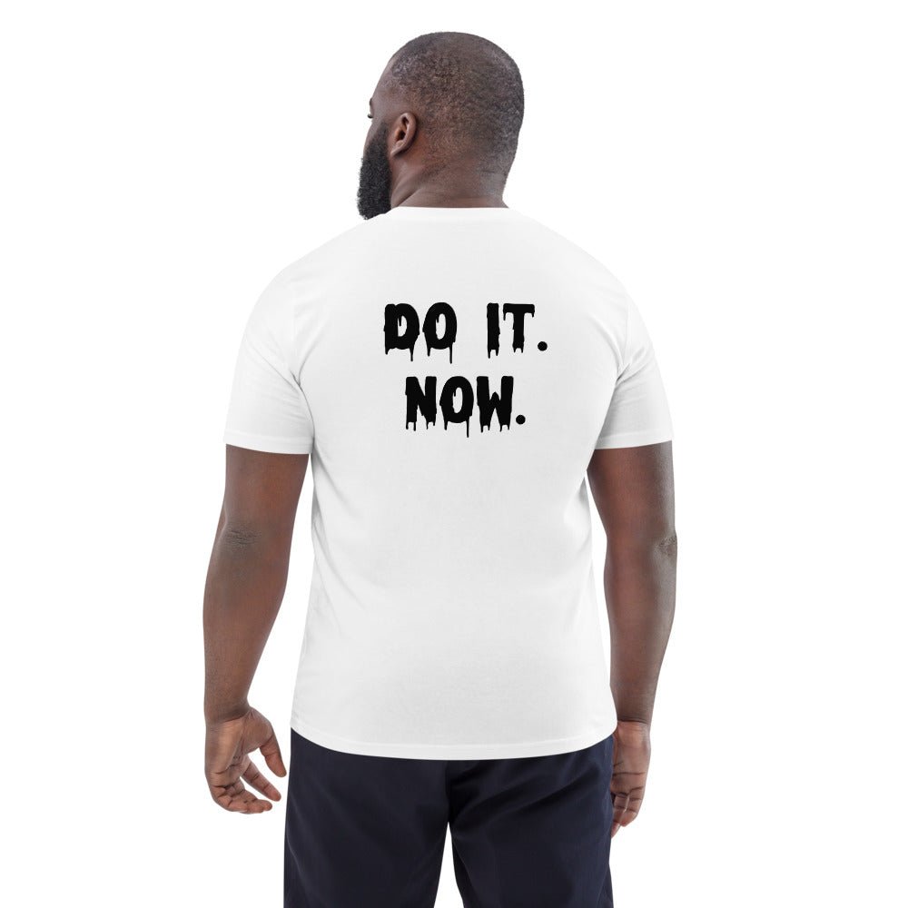 Unisex Urban 'Do It Now' t-shirt crafted in breathable organic cotton.