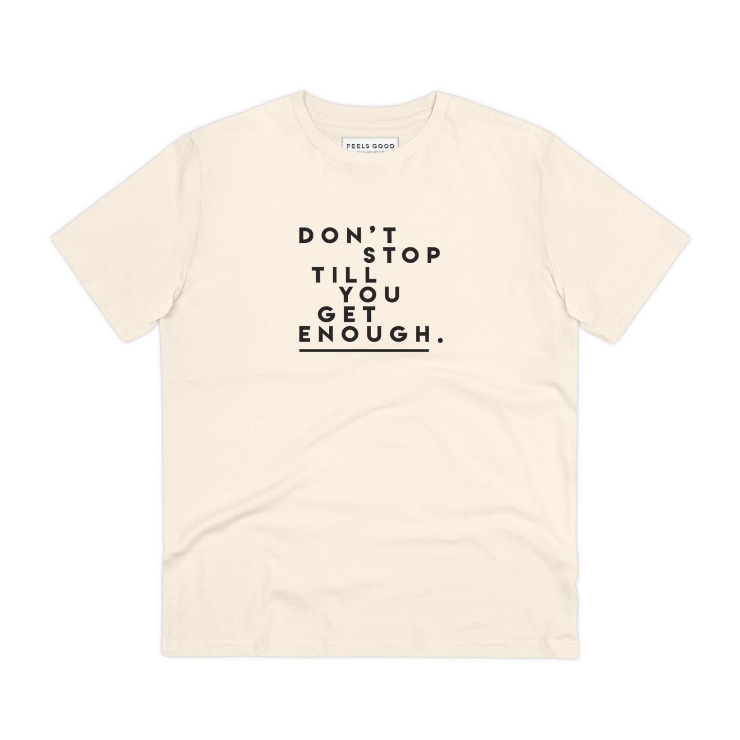 Urban 'Don't Stop Till You Get Enough' MJ Organic Cotton T-shirt – Classic tee streetwear fit - Michael Jackson