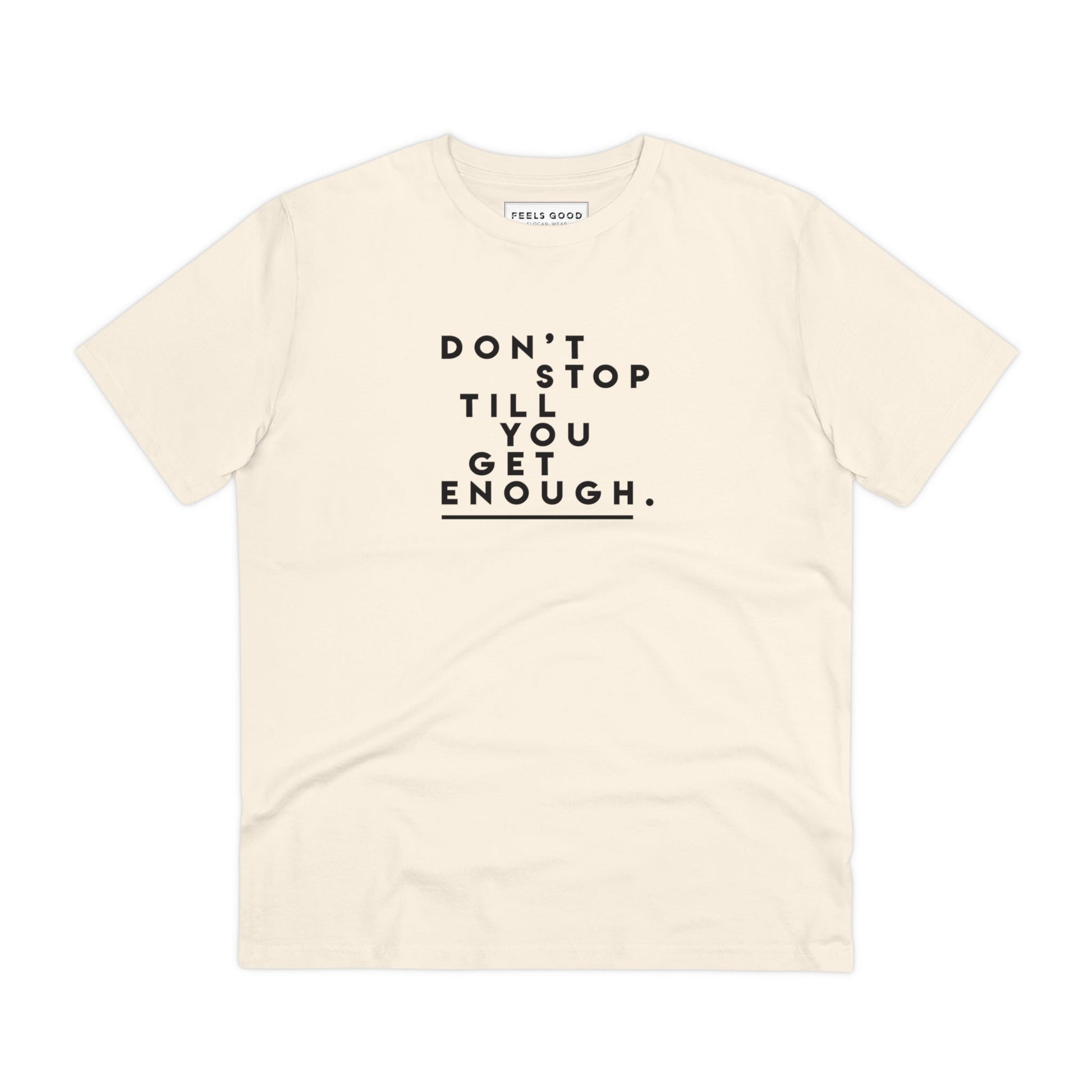 Urban 'Don't Stop Till You Get Enough' MJ Organic Cotton T-shirt – Classic tee streetwear fit - Michael Jackson