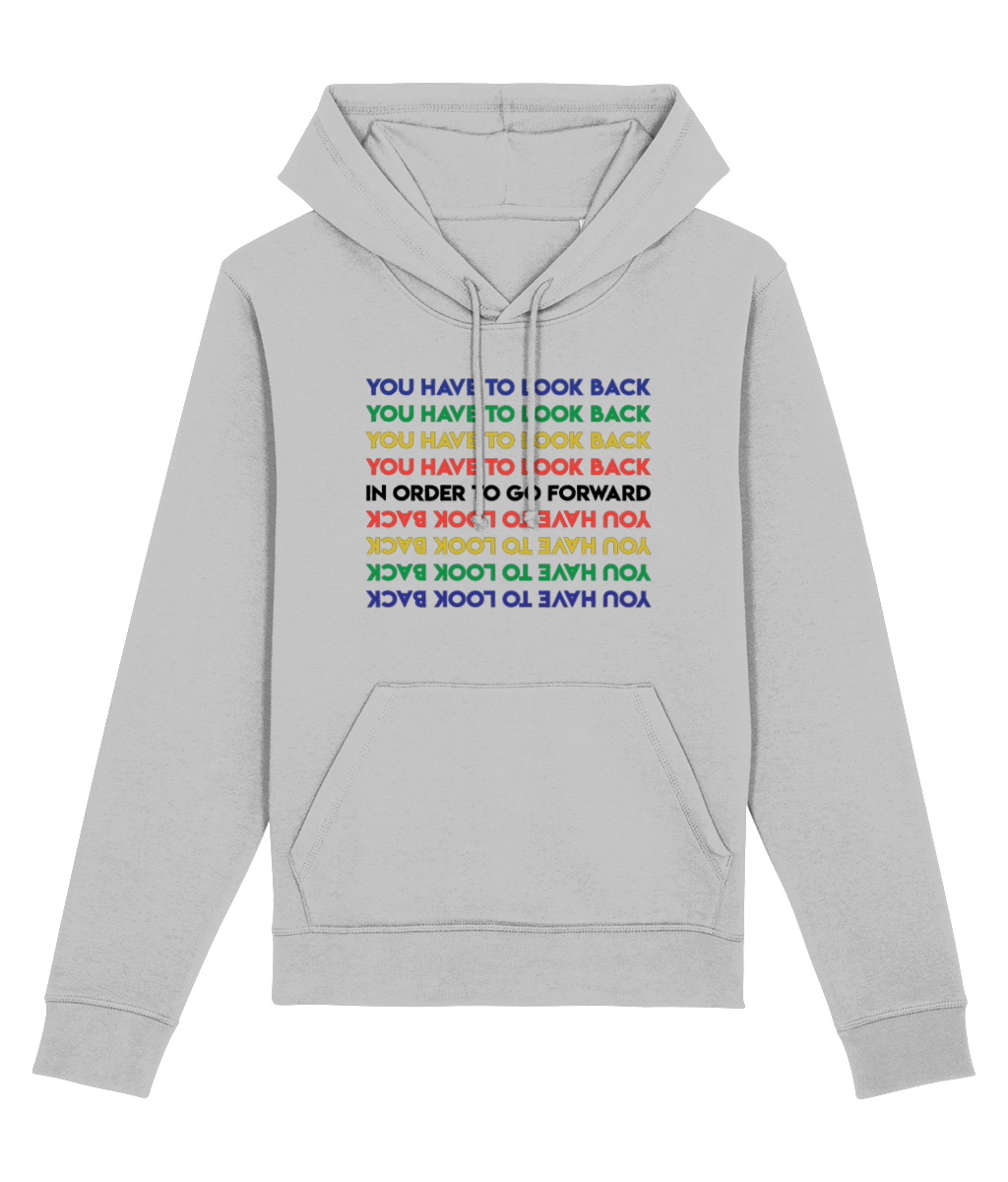 Urban 'Look back To Look Forward' Organic Cotton Hoodie – Eco hoodies designed for urban style