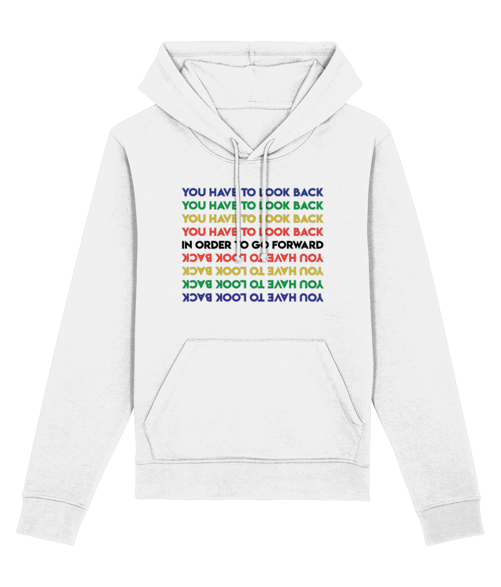 Urban 'Look back To Look Forward' Organic Cotton Hoodie – Rock hoodies for music and fashion