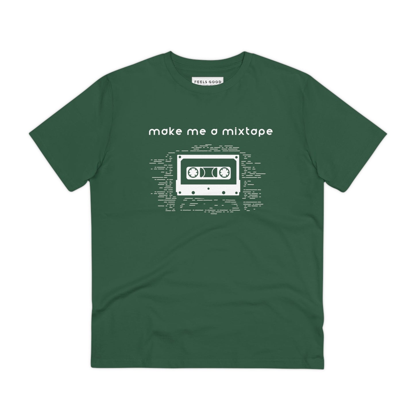 Urban 'Make Me A Mixtape' Organic Cotton T-shirt, echo of graphic swetshirts mood