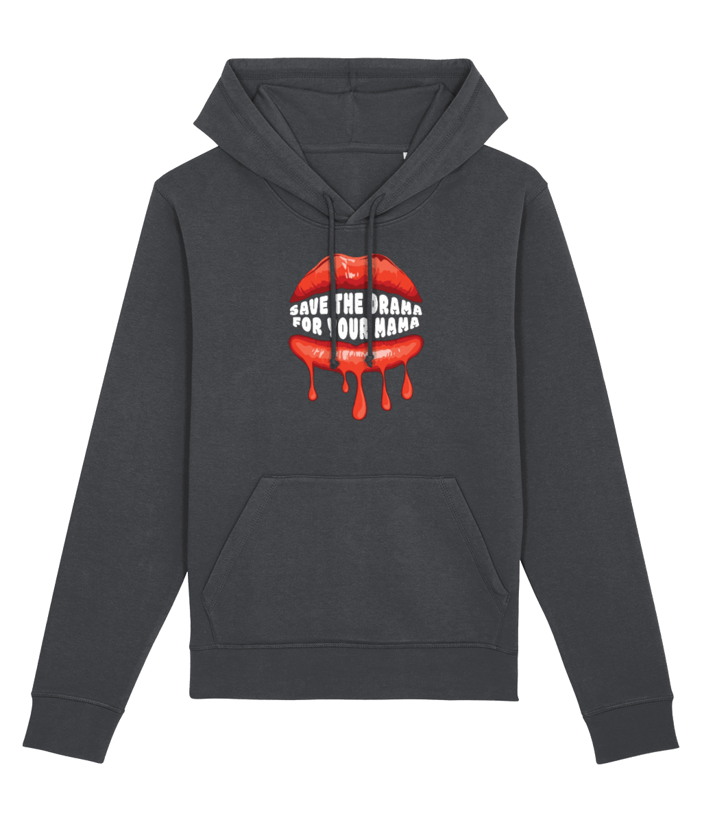 Reggae 'Contemporary 'Save The Drama' Mary J Blije Organic Cotton Hoodie – Music band hoodies style
