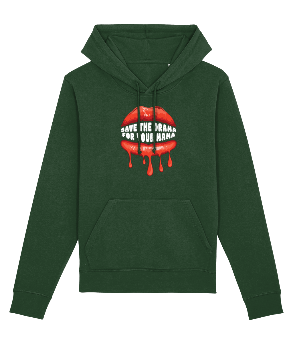 Reggae 'Contemporary 'Save The Drama' Mary J Blije Organic Cotton Hoodie – Trendy band hoodies style