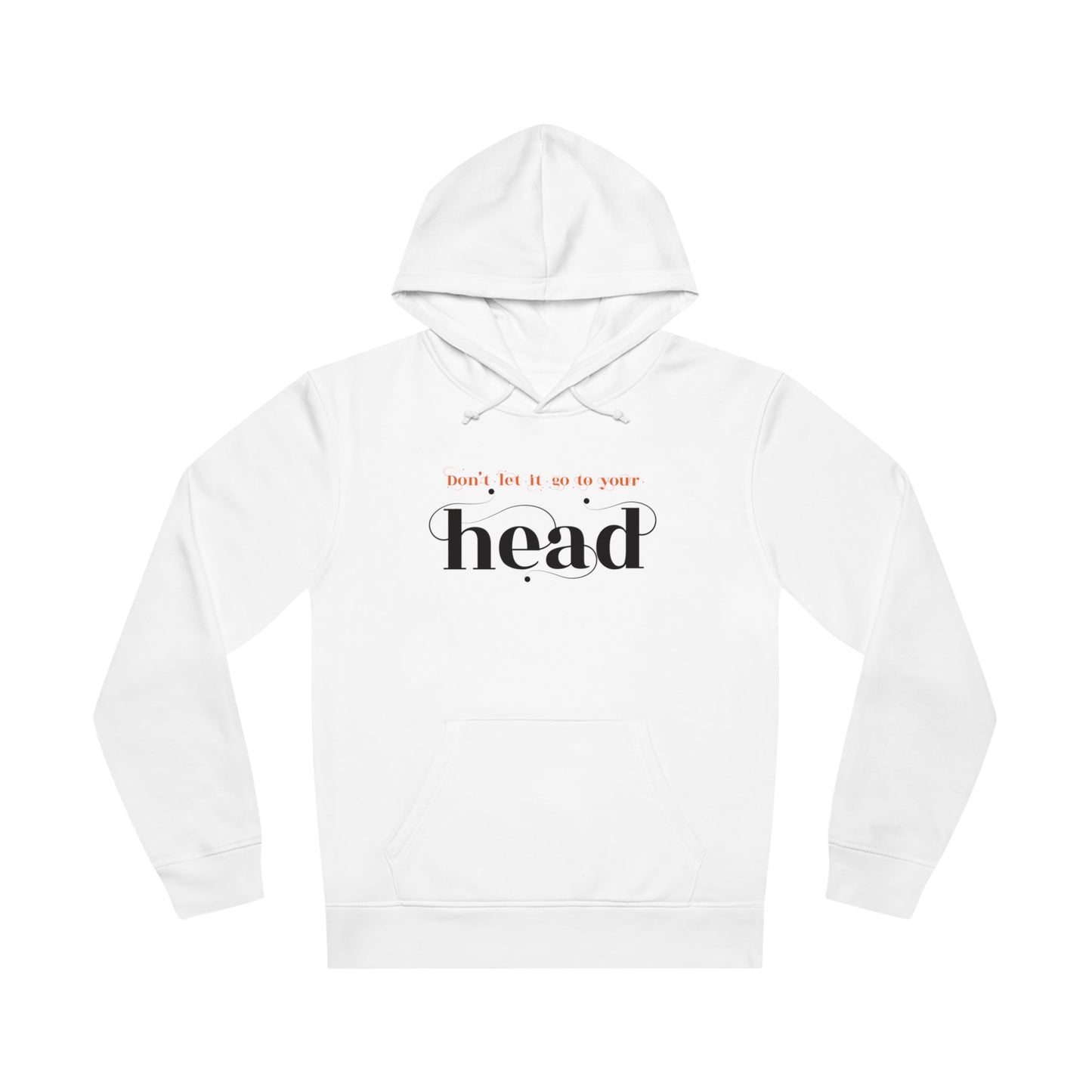 Urban 'No Ego' Organic Cotton Hoodie – Breathable cotton hoodie for men