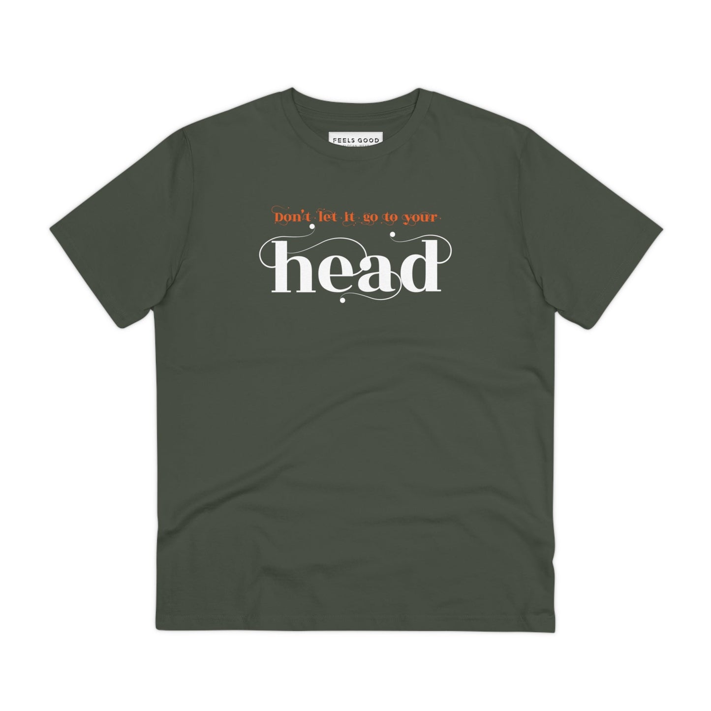 shop street style- Urban 'No Ego' Organic Cotton T-shirt - Streetwear