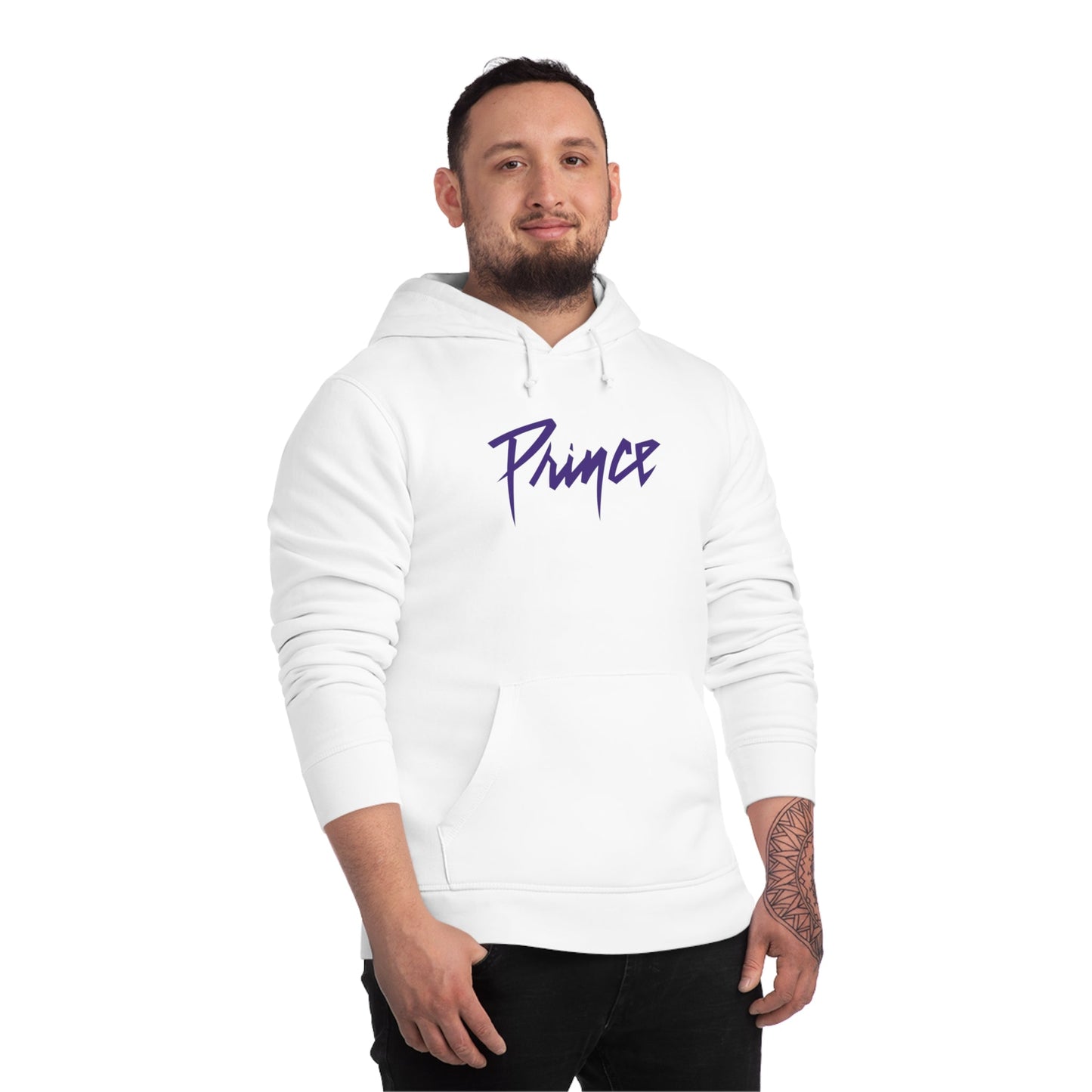 Urban 'Prince' Funk Organic Cotton Hoodie – Mens streetwear hoodie for music lovers