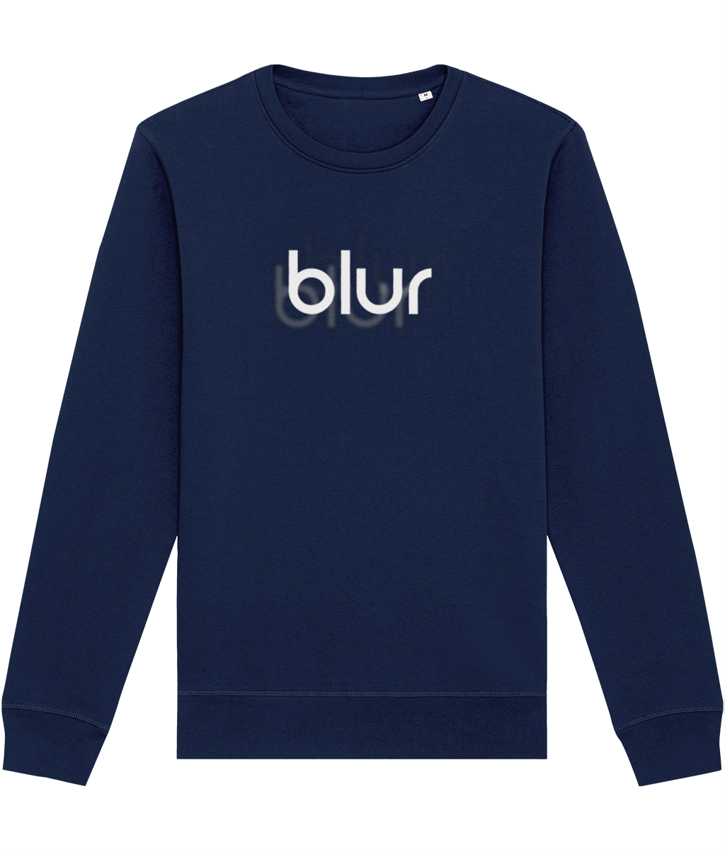 Inspired by books and vibes – Contemporary 'Blur' Organic Cotton Sweatshirt for all

