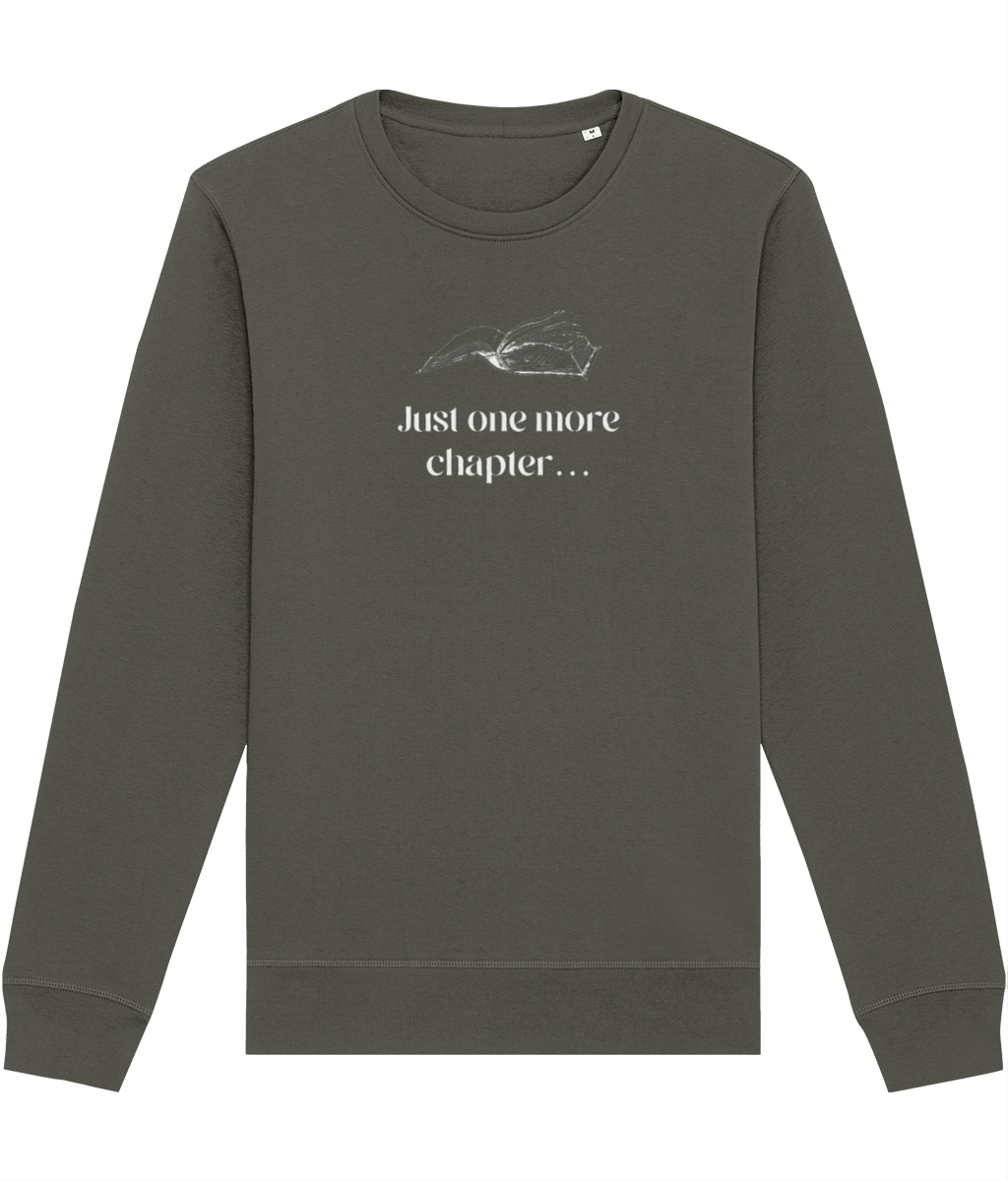 Organic Cotton 'Just One More Chapter…' Books Sweatshirt
