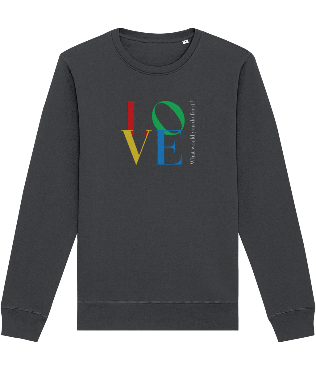 Harry Styles-inspired 'LOVE' Dior Sweatshirt for the perfect vibe.
