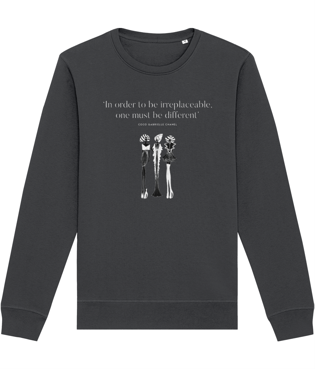 Fashion 'Be Different' Coco Organic Cotton Sweatshirt