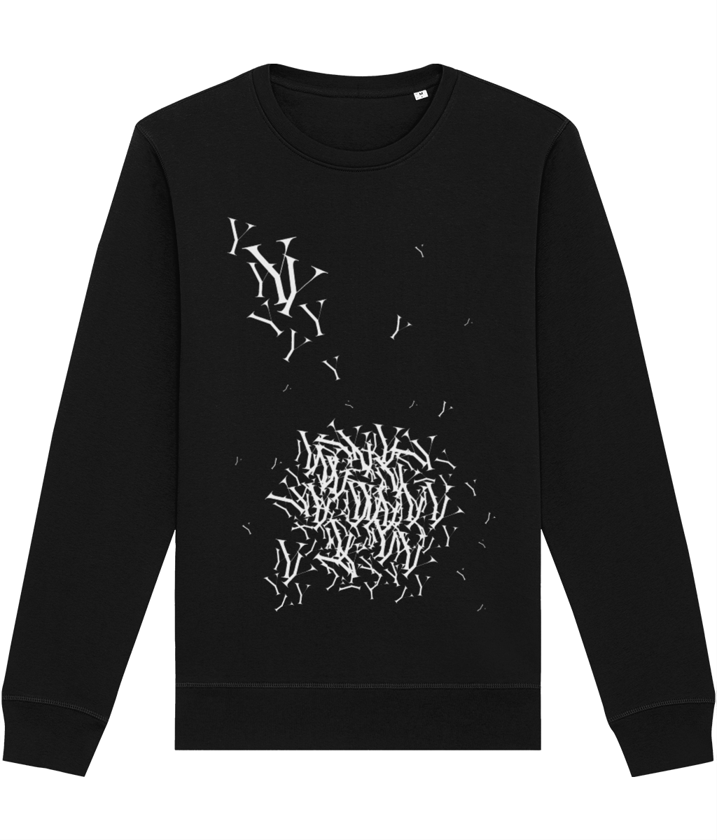 Feel inspired in Fashion 'Y' Yohji Organic Cotton Sweatshirt on a mindful positivity day

