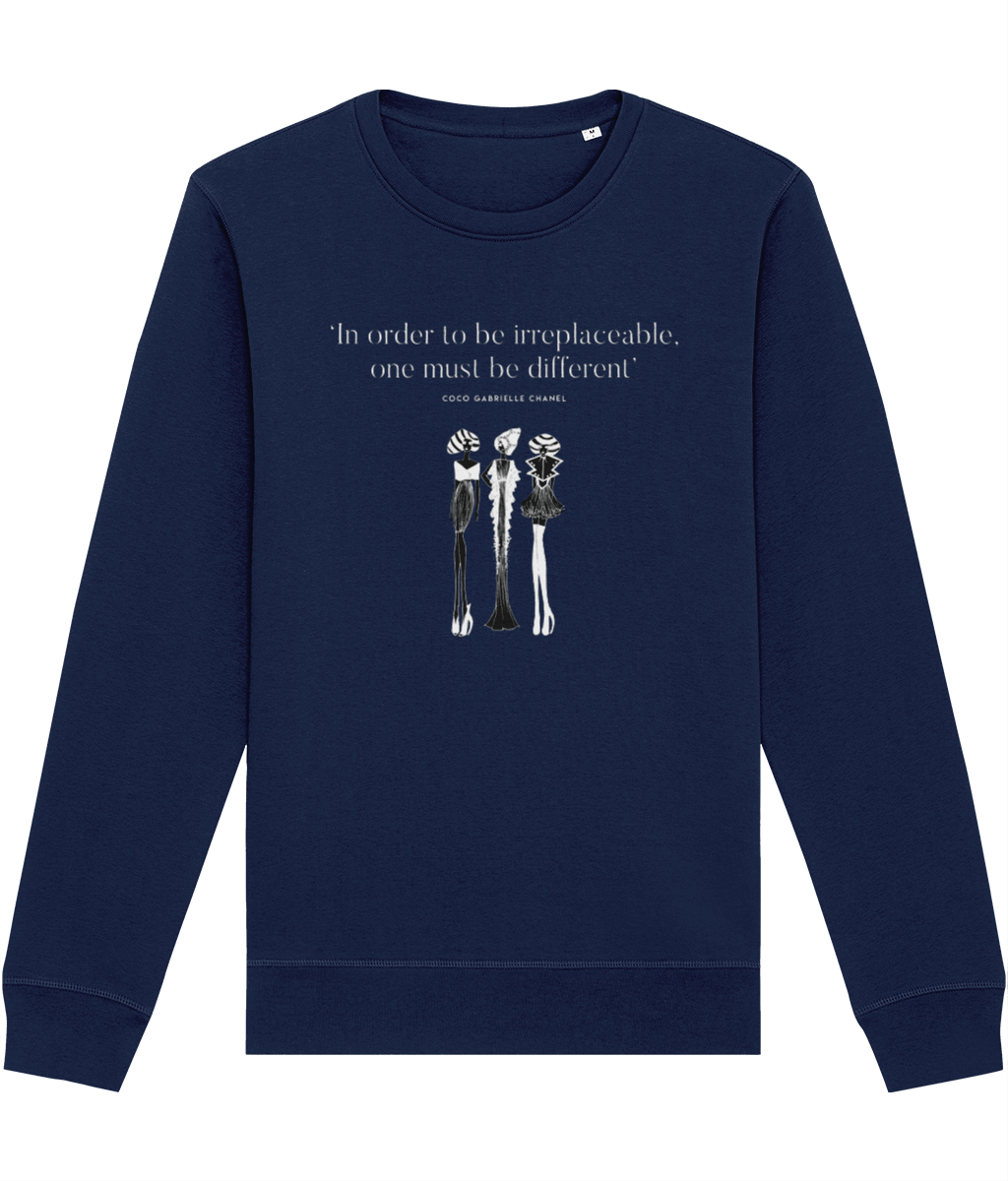 Fashion 'Be Different' Coco Organic Cotton Sweatshirt