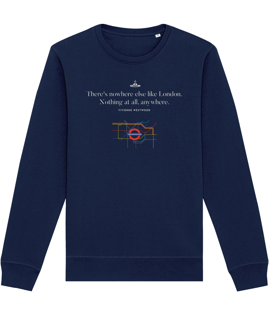 Fashion 'London' Vivienne Organic Cotton Sweatshirt as a must-have graphic swetshirts piece

