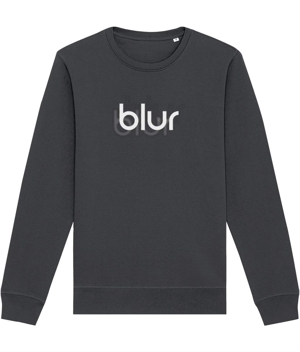 Contemporary 'Blur' Organic Cotton Sweatshirt – the perfect read-in-bed weekend layer

