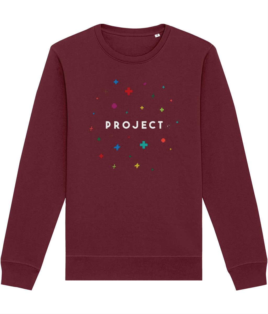 The feel-good pick: Contemporary 'Project Positivity' Organic Cotton Sweatshirt for everyone

