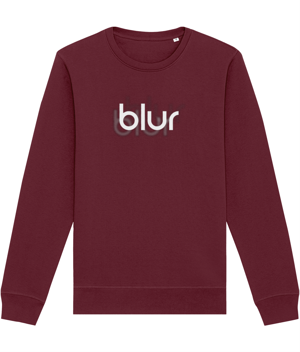 Contemporary 'Blur' Organic Cotton Sweatshirt – a thoughtful twist on cozy streetwear

